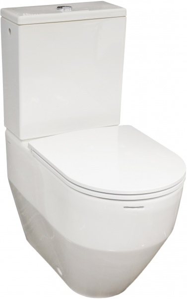Унитаз-компакт Laufen Pro New Rimless 6195.3 с сиденьем Soft Close комбипак