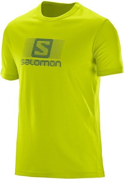 Футболка Salomon BLEND LOGO L39374000 S лайм