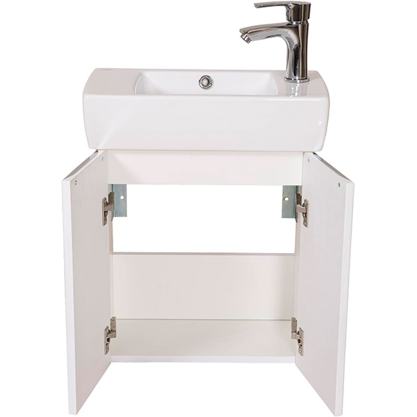 Тумба с умывальником Аква-Родос Глория 05GL50 50 см белая