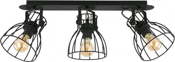 Спот TK Lighting Alano 3x60 Вт E27 черный 2122 