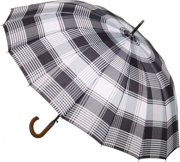 Парасолька Susino Клітинка коричневий з бежевим коричневий з бежевим 