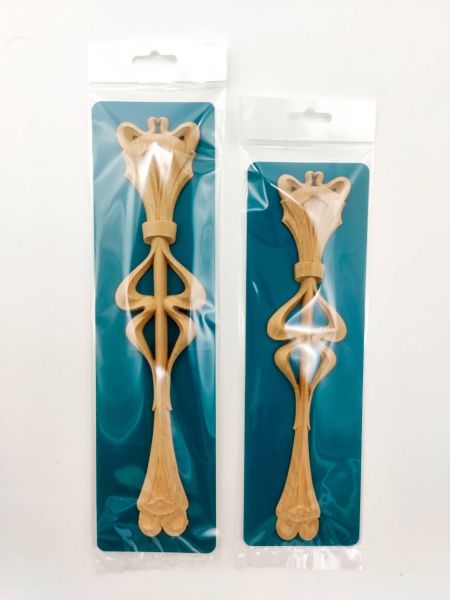 Декоративна панель дерев'яна вертикальна 1 шт. DV.13.60 54х250x6 мм 