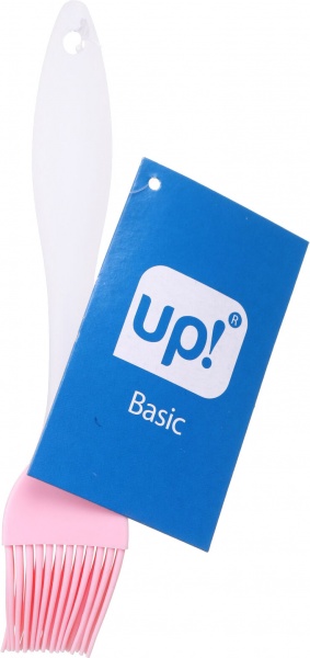 Кисточка силиконовая 18 см розовый UP! (Underprice)