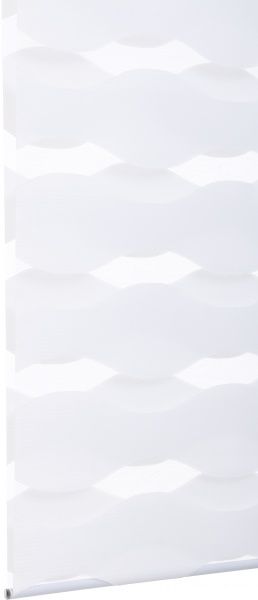 Ролета день-ночь Bella Vita D116 75x160 см волна молочная 