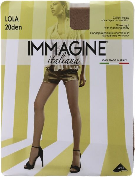 Колготки женские Immagine Lola 20 Den Pesca р. 2 персиковый 1 шт. 