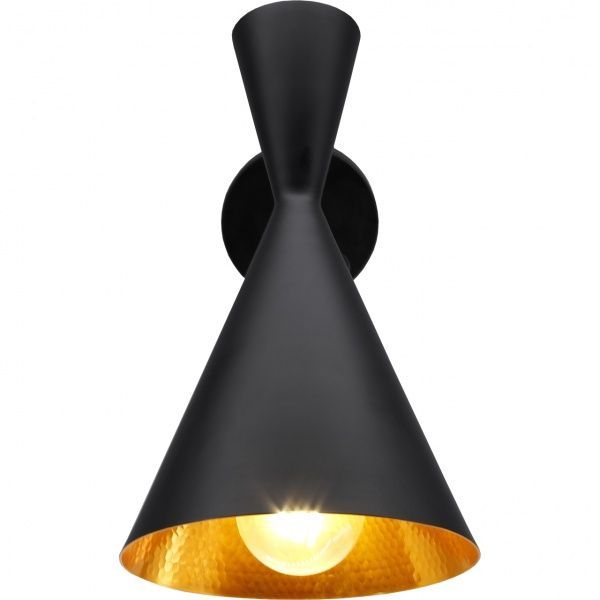 Бра Hopfen 1x40 Вт E27 черный CONE NK LOFT 
