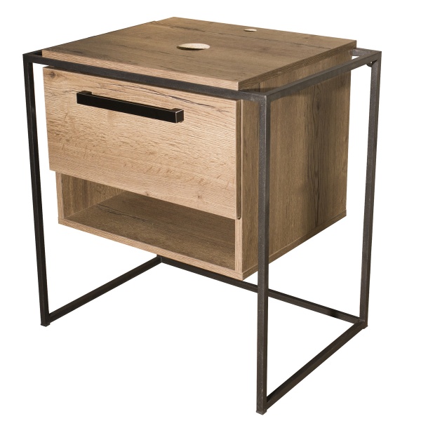 Тумба під умивальник Метал Арт Loft МА-13 700х450х750 мм