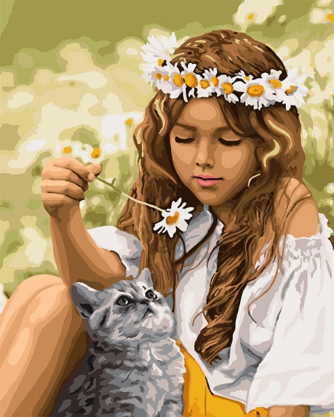 Картина по номерам Наедине с природой Идейка 