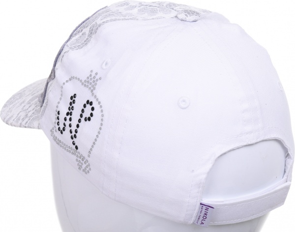 Кепка для дівчаток Pampona 21 L 09 р.54 срібний 