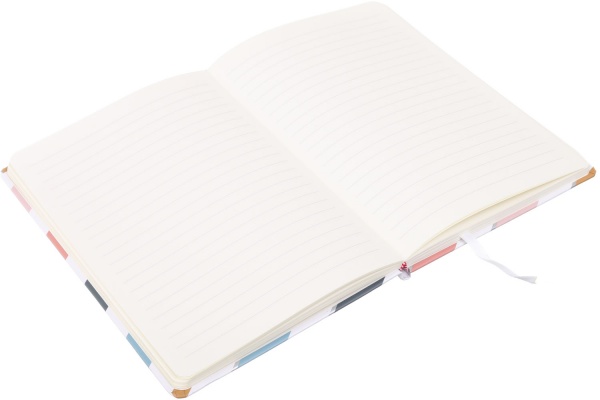 Блокнот Смужки нюд 21х14,5 см Mikirei