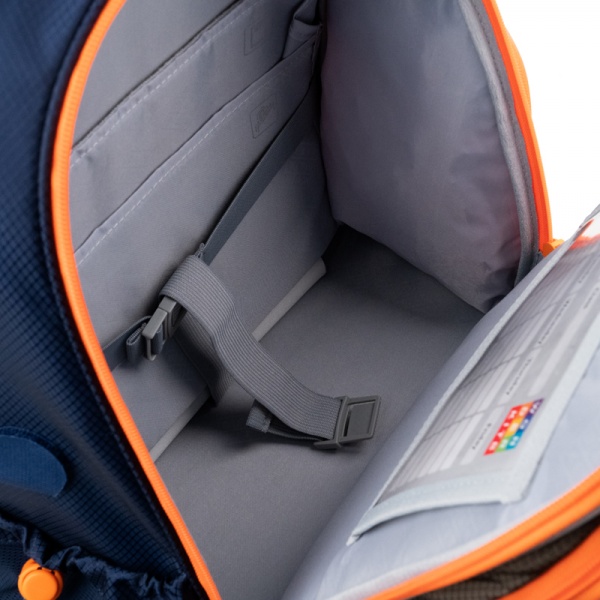 Рюкзак школьный KITE (пенал + сумка) WK 702 сине-зелёный 48286