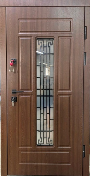 Двері вхідні Мавіс дуб бронзовий 2050x960 мм ліві