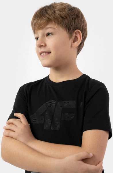 Футболка 4F TSHIRT M641 4FJMM00TTSHM641-20S р.128 чорний