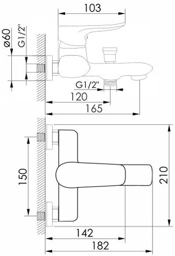 Набір змішувачів Imprese KVET 3в1 SET20230402