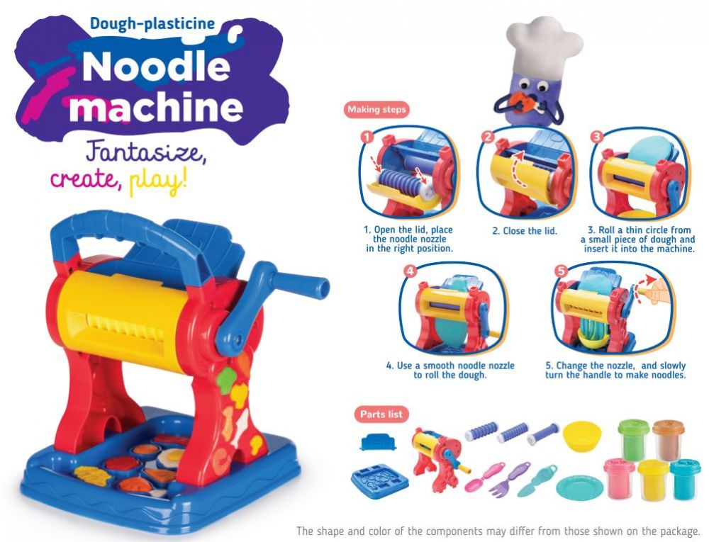 Набір для ліплення DGT-ART Машинка для локшини TY4454
