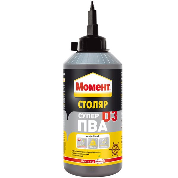 Клей для дерева Момент Super PVA D3 750 г