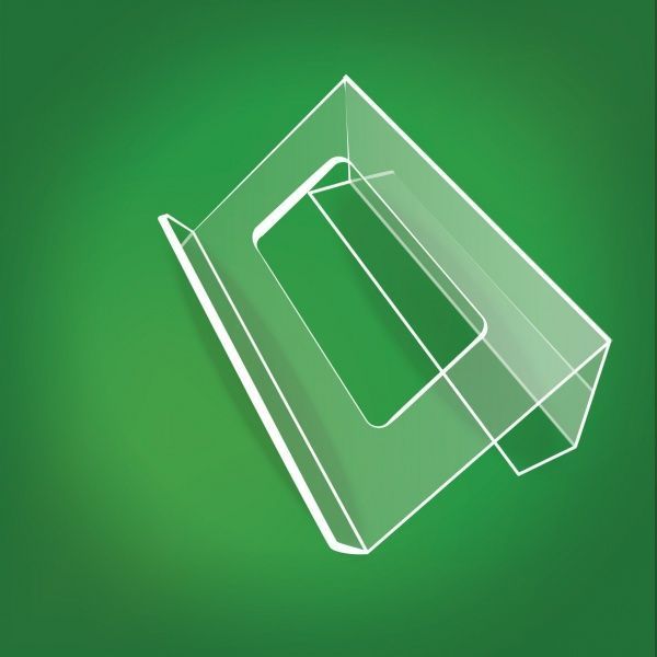 Подставка под еврофлаер горизонтальная 210x99x50 мм