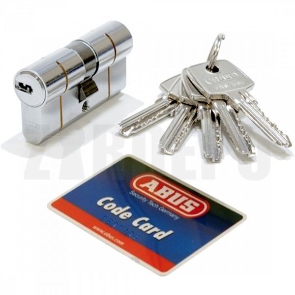 Цилиндр Abus D6PS 30x40 ключ-ключ 70 мм матовая латунь