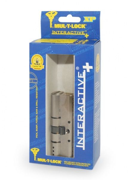 Цилиндр Mul-T-Lock INTERACTIVE 30x40 ключ-ключ 70 мм никель