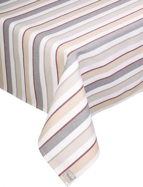 Скатерть Scotland Brown клетка коричневая 136x180 см коричневый La Nuit 