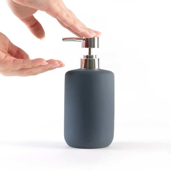 Диспенсер МВМ MY HOME Milan 500 мл сірий BA-23