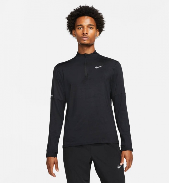 Джемпер Nike M NK DF ELMNT TOP HZ DD4756-010 р.S чорний