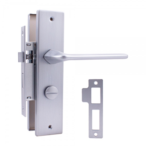 Комплект фурнитуры санузловой RDA Blade 62 мм матовый хром без петель