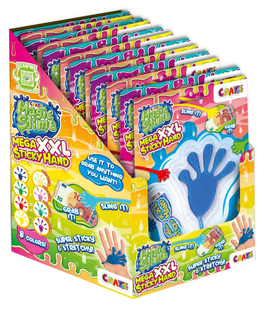 Игрушка-антистресс CRAZE Липкая рука в ассортименте 40911