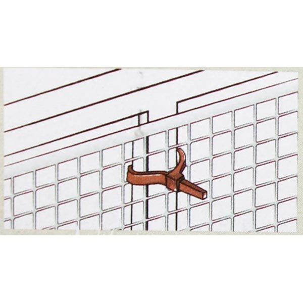 Хомут пластиковый TENAX 200 мм (50 шт.) коричневый 