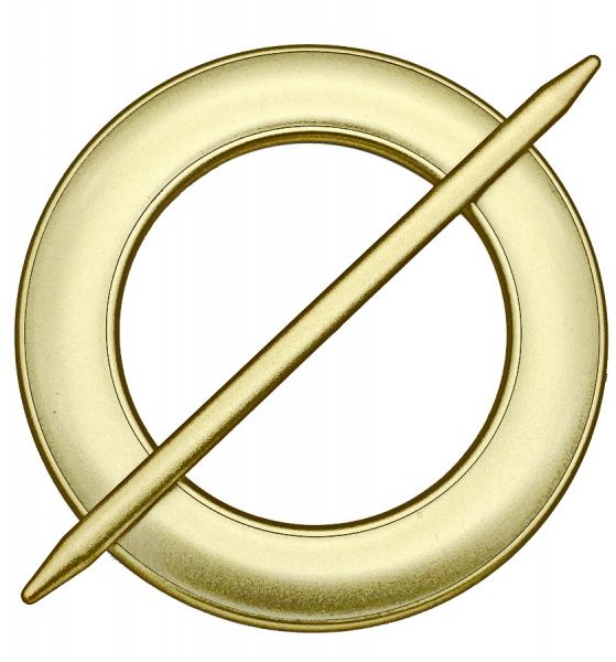 Декор Круг d150 мм золото С001-3 MISLT