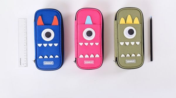 Пенал Кишеньковий монстр зелений