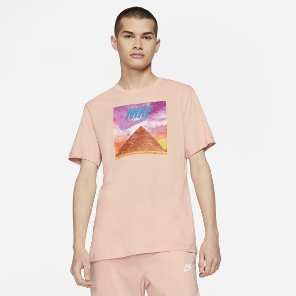 Футболка Nike M NSW TEE FESTIVAL PHOTO DD1268-800 р. 2XL персиковий