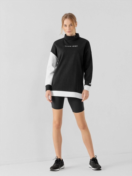 Свитшот 4F H4Z21-BLD023-20S р. L черный