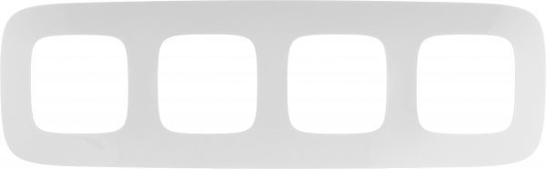 Рамка четырехместная Legrand Allure универсальная белый 754304