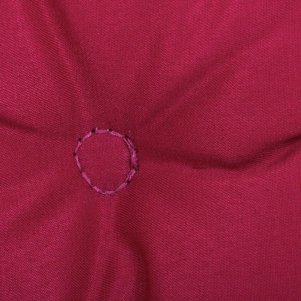 Подушка на стул 40х40 см малиновая LovSun