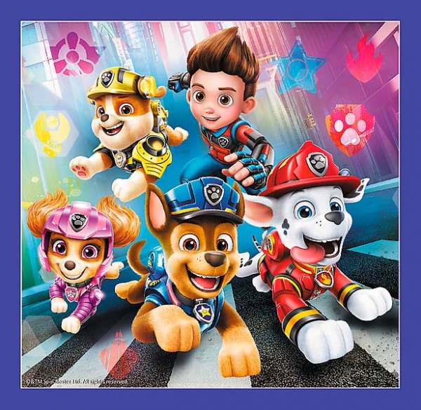 Пазлы Trefl 3 в 1 Щенячий патруль готов к действию 34861