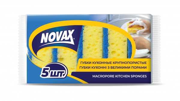 Губка Novax 5 шт.