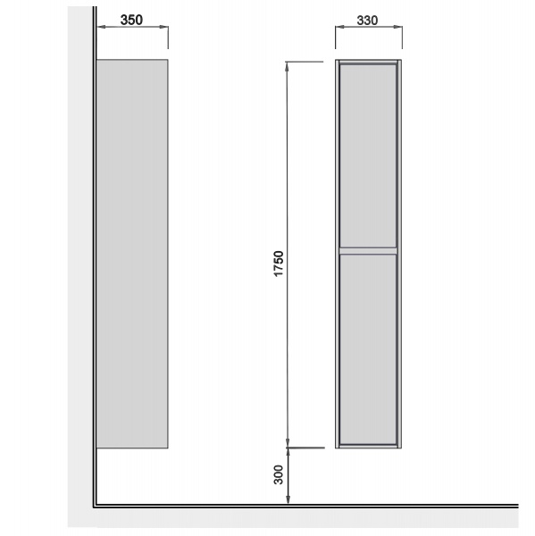 Пенал Мойдодыр Polo Loft П-33-U