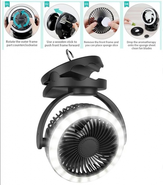 USB-вентилятор Wild Wind WUF-882Bk