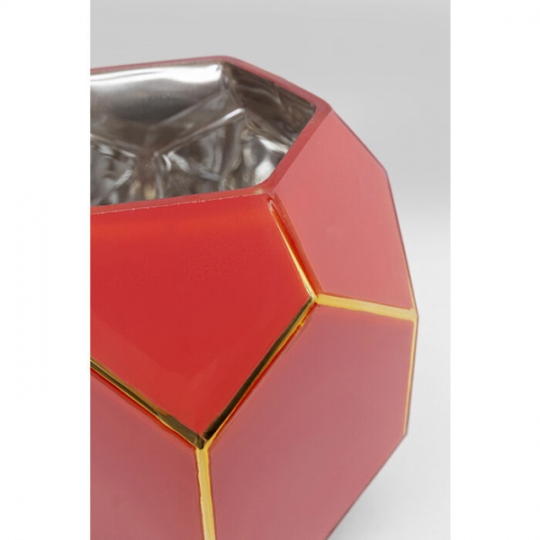 Ваза KARE Design Art Pastel 17 см красная 