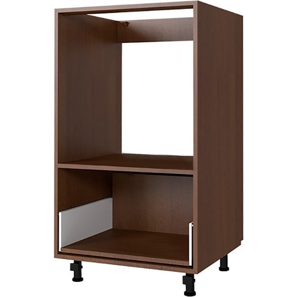 Тумба нижня під духовку з ящиком Грейд 60x107 горіх