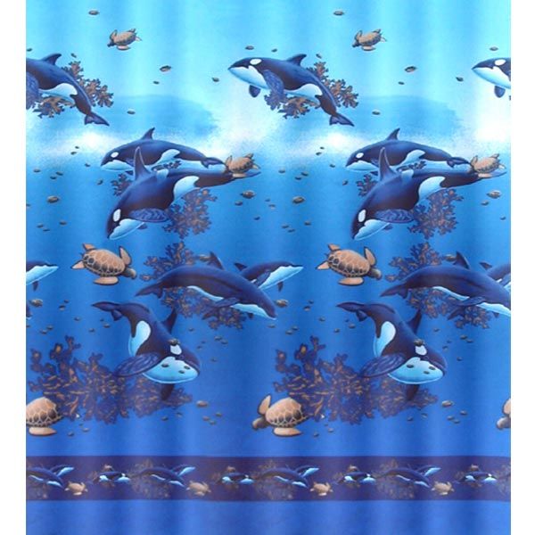 Шторка для душа Duschy Turtle 180x200 см