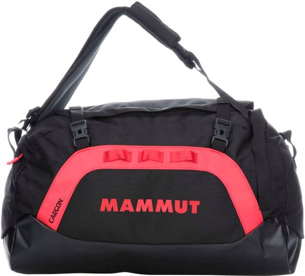 Спортивная сумка MAMMUT Cargon black-fire 2510-02080-0055 90 л черный с красным 