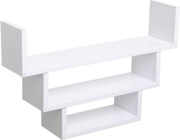 Комплект полок Нанси 12 мм 42х10х10 см белый 