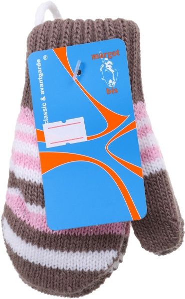 Рукавички ДАЙС Kakadu р.від народження кавовий 13830200 