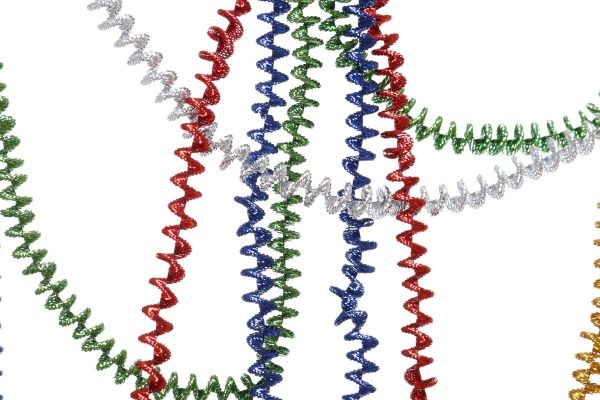 Дождик новогодний колосок 1,4 м в ассортименте