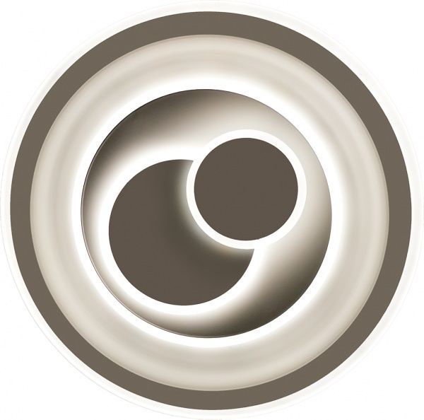 Світильник світлодіодний Hopfen з пультом ДК (plexiglas) 88 Вт білий 3000-6500 К SONNE 88W 