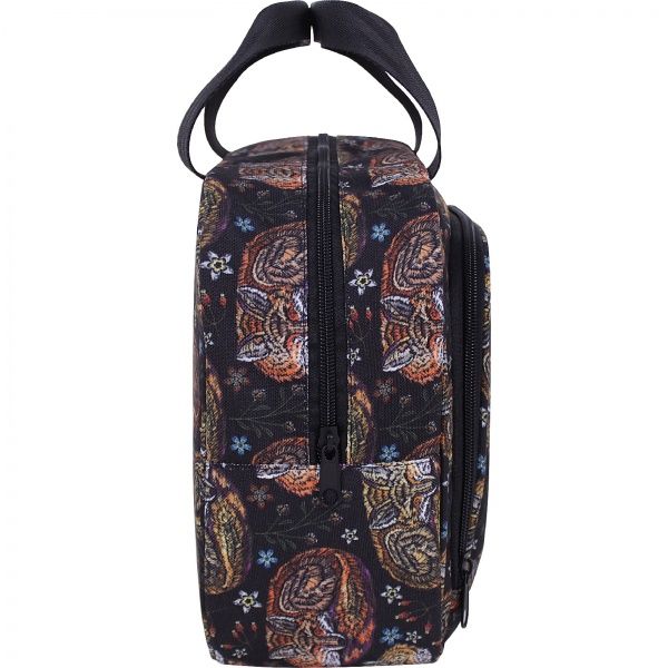 Косметичка Bagland Лисицы 6 л черный суб.860 (719664) 