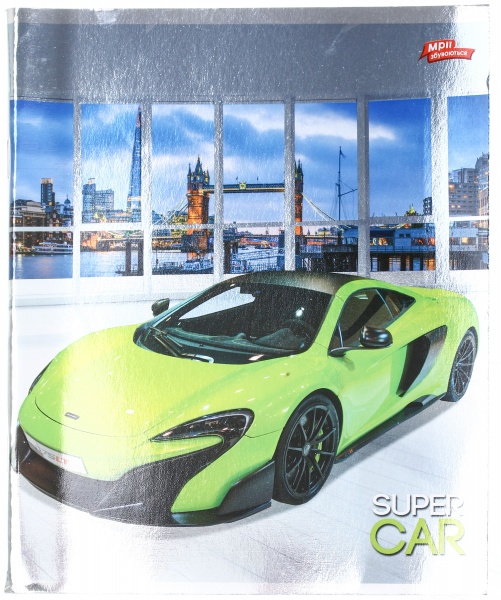 Зошит шкільний срібло 96 аркушів у клітинку в асортименті Мрії збуваються