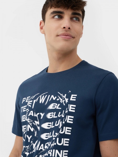 Футболка 4F TSHIRT M1178 4FRSS23TTSHM1178-30S р.2XL синій